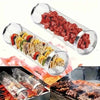 2pc Stainless Steel Grill Basket Set