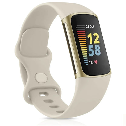 Silicone Sport Strap for the Fitbit Charge 5 Series (25 colours available) Habicare