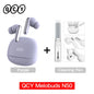 QCY Melobuds N50 ANC Earphones with 6 Mics, AI Call Noise Cancellation, Bluetooth 5.4, and Dual Connection - ShopHub