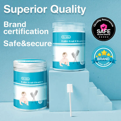 MAMIJOY 60pcs Baby Oral Cleaning Sticks