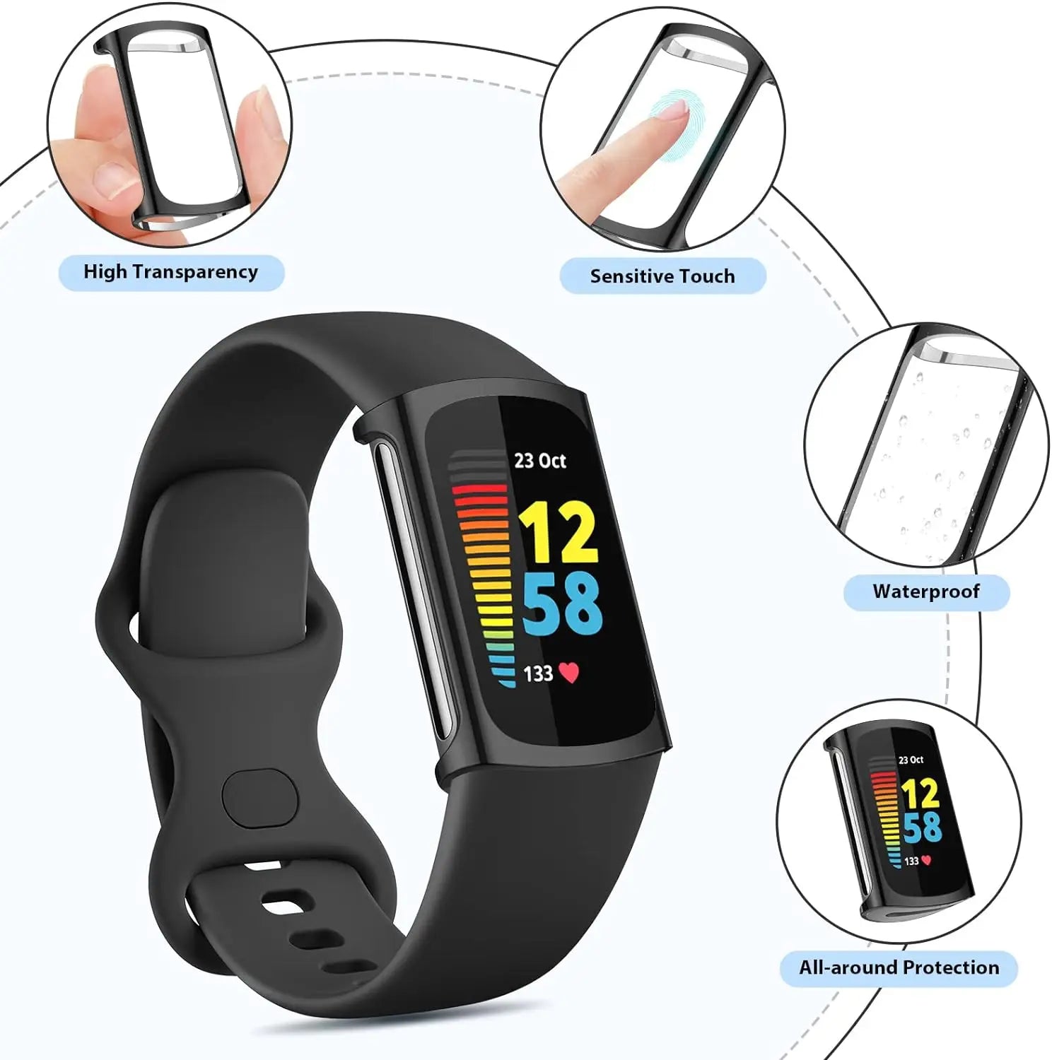 Protective Case for the Fitbit Charge 5 Habicare