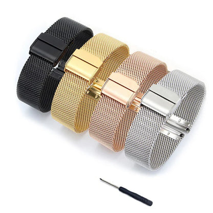 Milanese Strap for the Garmin Venu/Vivoactive/Forerunner Series (20mm/22mm) (4 colours available) Habicare