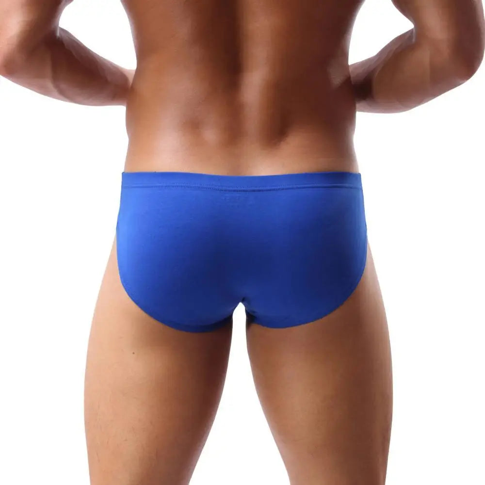 BRAVE PERSON Sexy Men's Briefs Cotton Underwear U Convex Pouch Low Waist - ShopHub