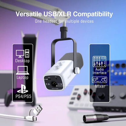 FIFINE USB/XLR Gaming Microphone Kit: Elevate Your Streaming Experience