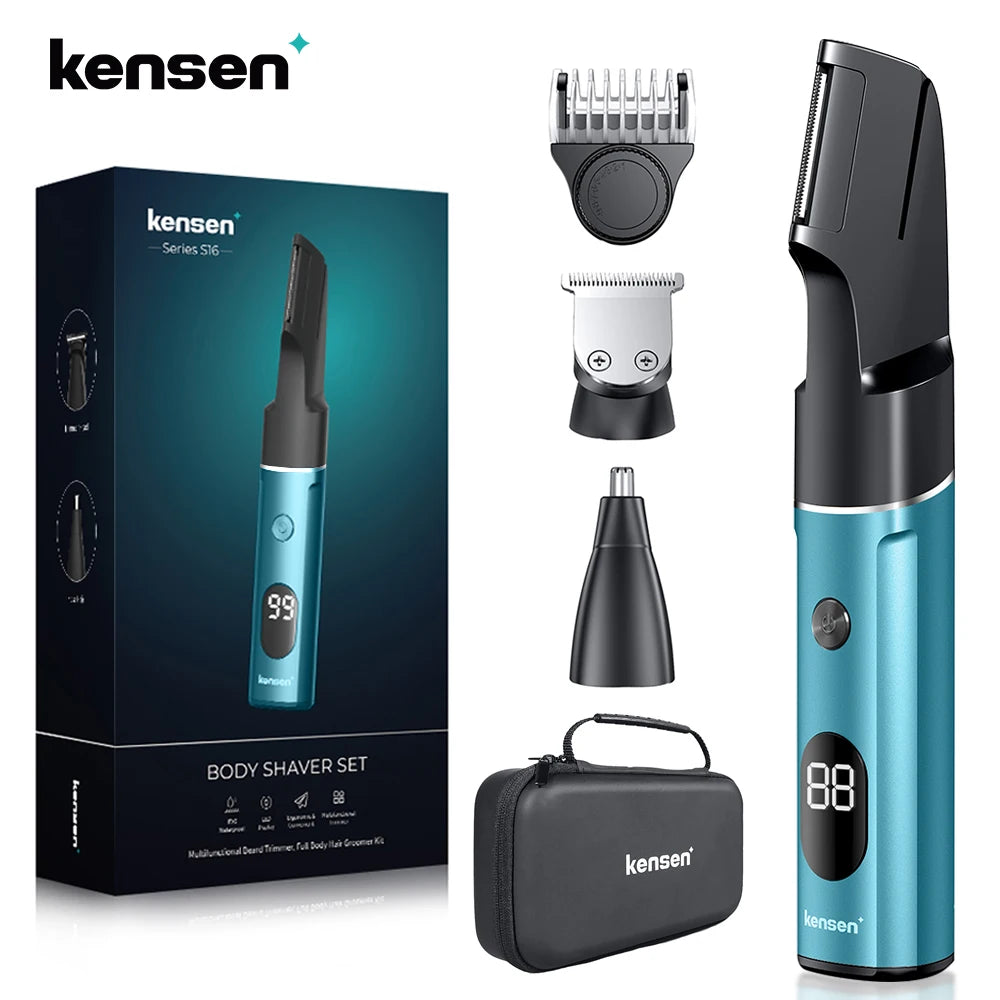 Kensen S16 Electric Hair Trimmer for Men 3 In 1 Hair Clipper