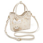 FOXER Women's Handbag PU Leather Cute Bucket Bag New Design Small Size Crossbody Bag Best Gift for Girlfriend Lover