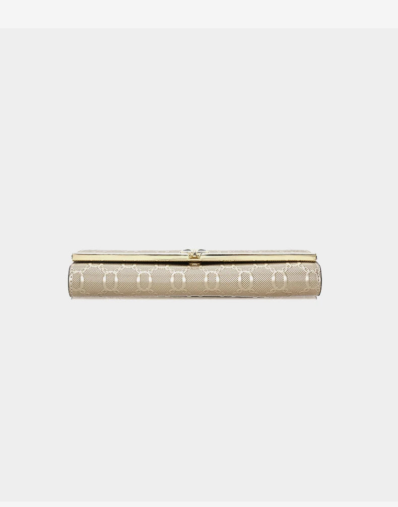 FOXER Split Leather Women's Long Wallet