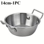 Stainless Steel Noodle Bowl with Handle - Ramen Soup Salad Bowl for Home, Camping, and Picnic - ShopHub