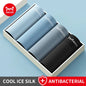 Breathe Easy with MiiOW Breathable Men's Ice Silk Underwear - 4-Pack