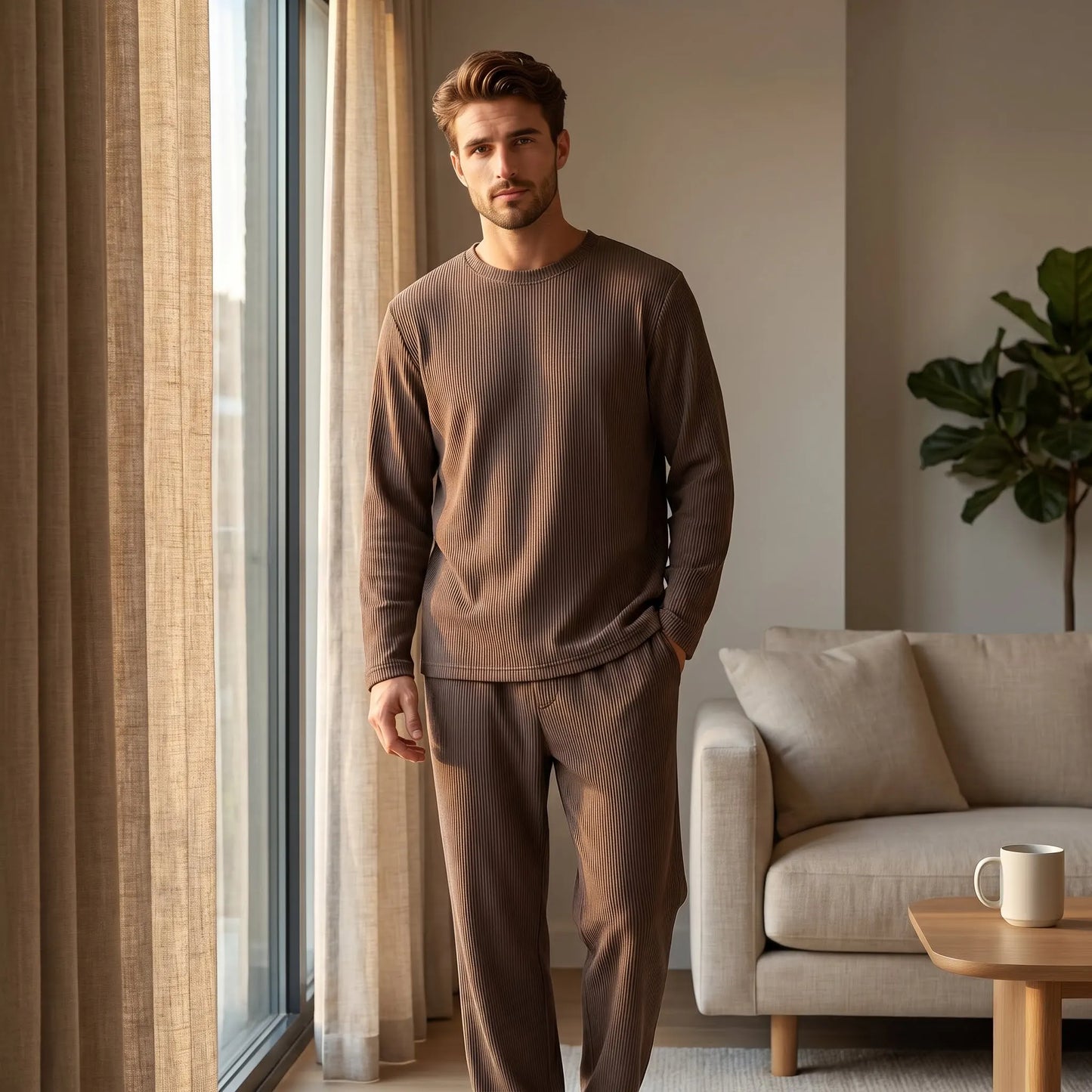 Men's Long Sleeve Pajama Sets for Ultimate Comfort and Style