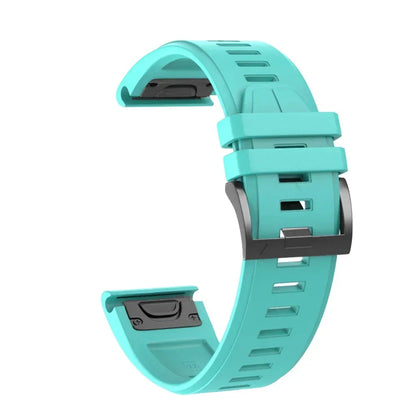 QuickFit Silicone Strap for the Garmin Flagship Models (2 sizes & 46 colours available) Habicare