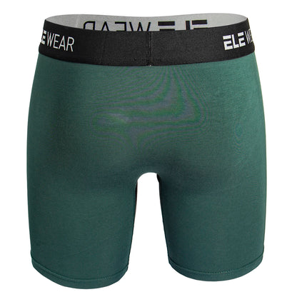 Men's Bamboo Boxer Briefs for Men - Long Sports Underwear, Moisture-Wicking - ShopHub