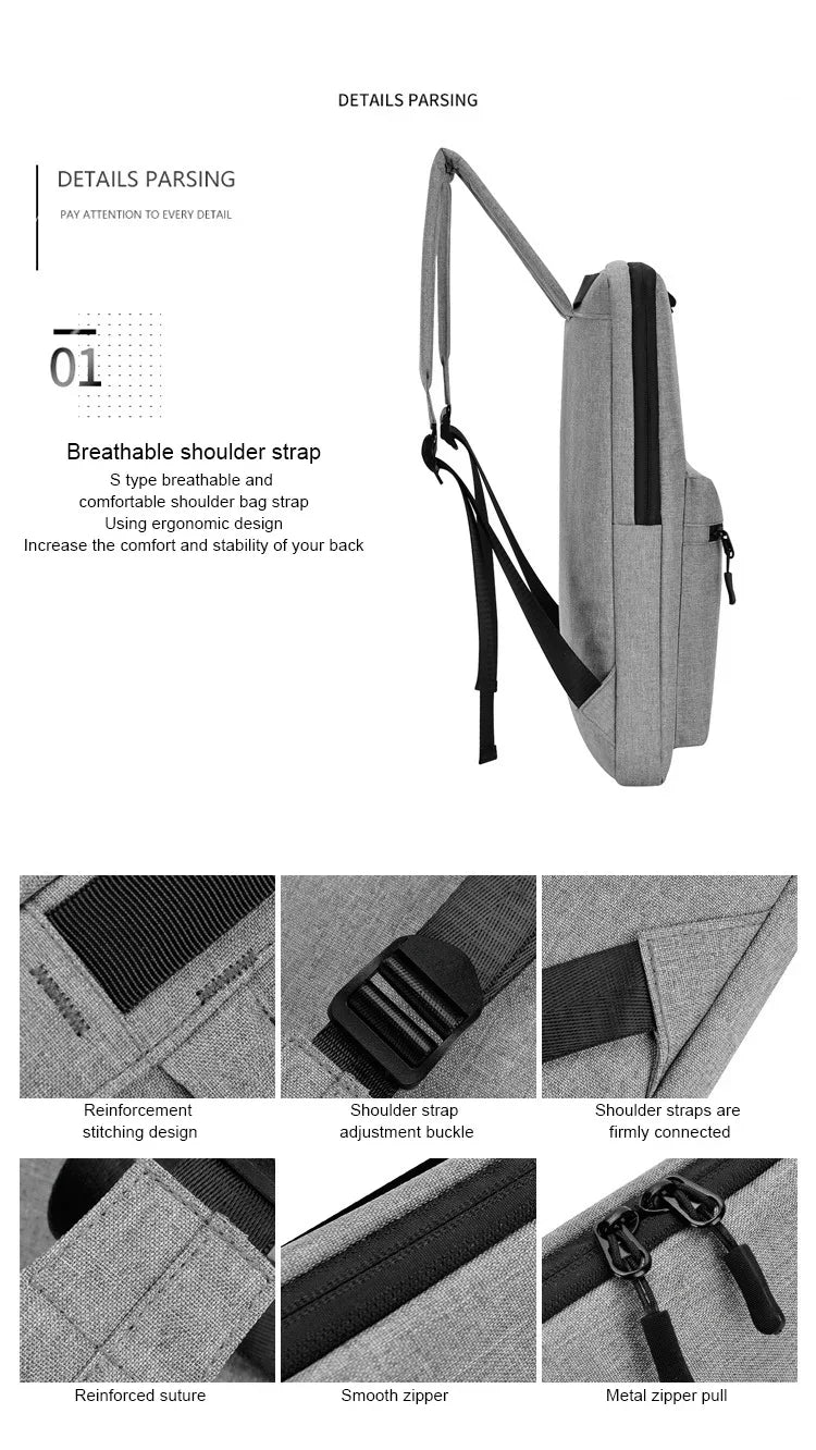 Slim Minimalist Laptop Backpacks