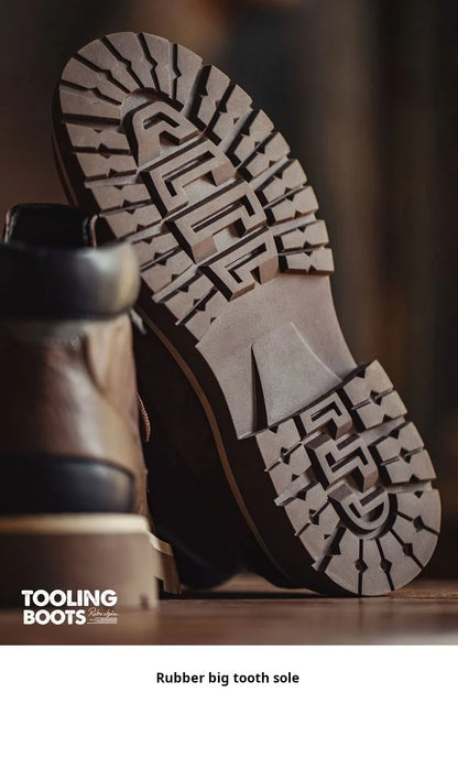 Maden Splice Suede Work Boots