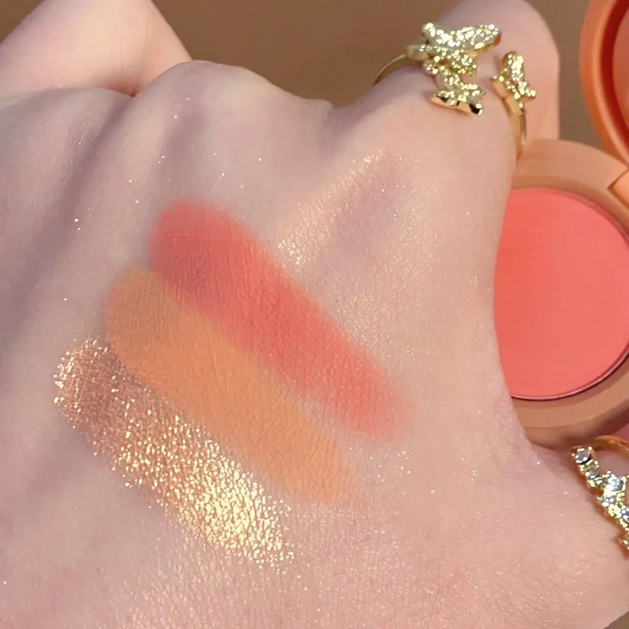 3in1 Blush Palette Pressed Highlighter