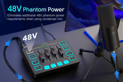 Transform Your Streaming Experience with the FIFINE Gaming Audio Mixer