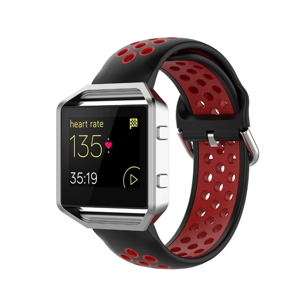 Silicone Sport Strap for the Fitbit Blaze/Versa/Versa 2/Lite Series (15 colours available) Habicare