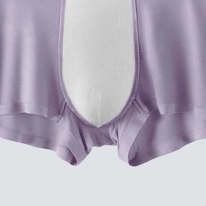 MiiOW Modal Men's Boxer Briefs 3pcs Set - Silky 50S Antibacterial Underwear