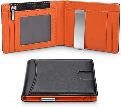 DIENQI Carbon Fiber RFID Slim Wallet