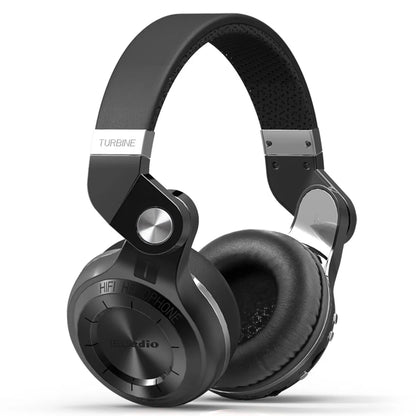 Bludio T2 Plus Headset - Foldable Wired & Wireless Headphones with FM Radio and 32G TF Card Support for Travel, Work, and Music - ShopHub