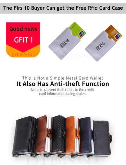 RFID Blocking Credit Card Holder Wallets