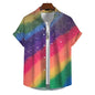 Men’s 3D Print Rainbow Shirt (10 different designs available) Habicare