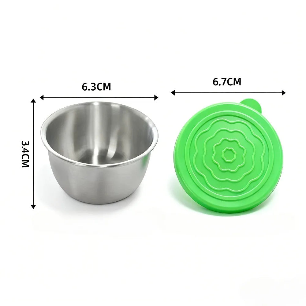 12pc 304 Stainless Steel Food Containers with Leakproof Lids - ShopHub