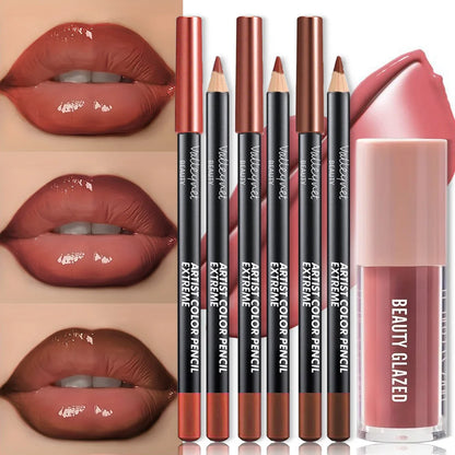4 PCS/SET Lip Combo Set
