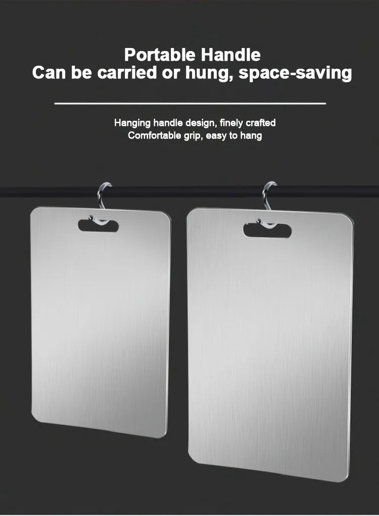 2pcs Stainless Steel Cutting Board Set - ShopHub