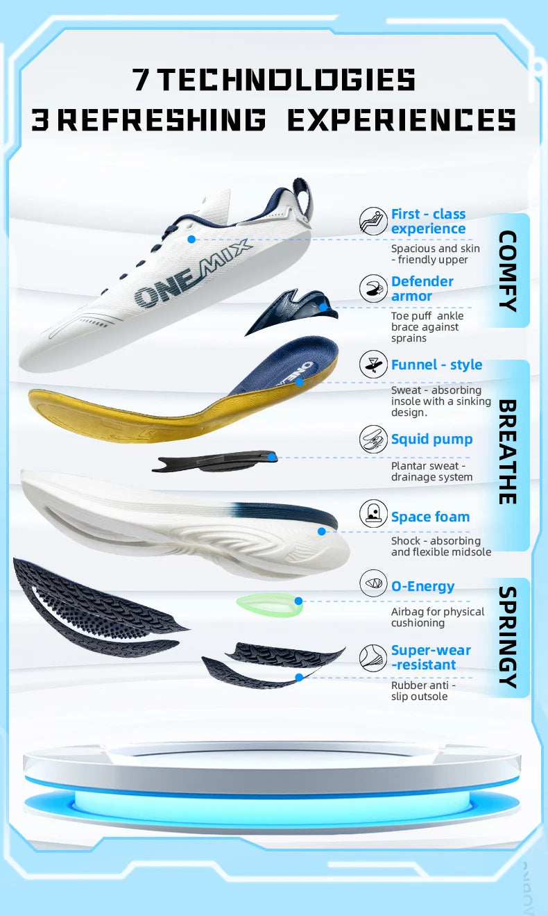 ONEMIX Women's Cushion Running Shoes