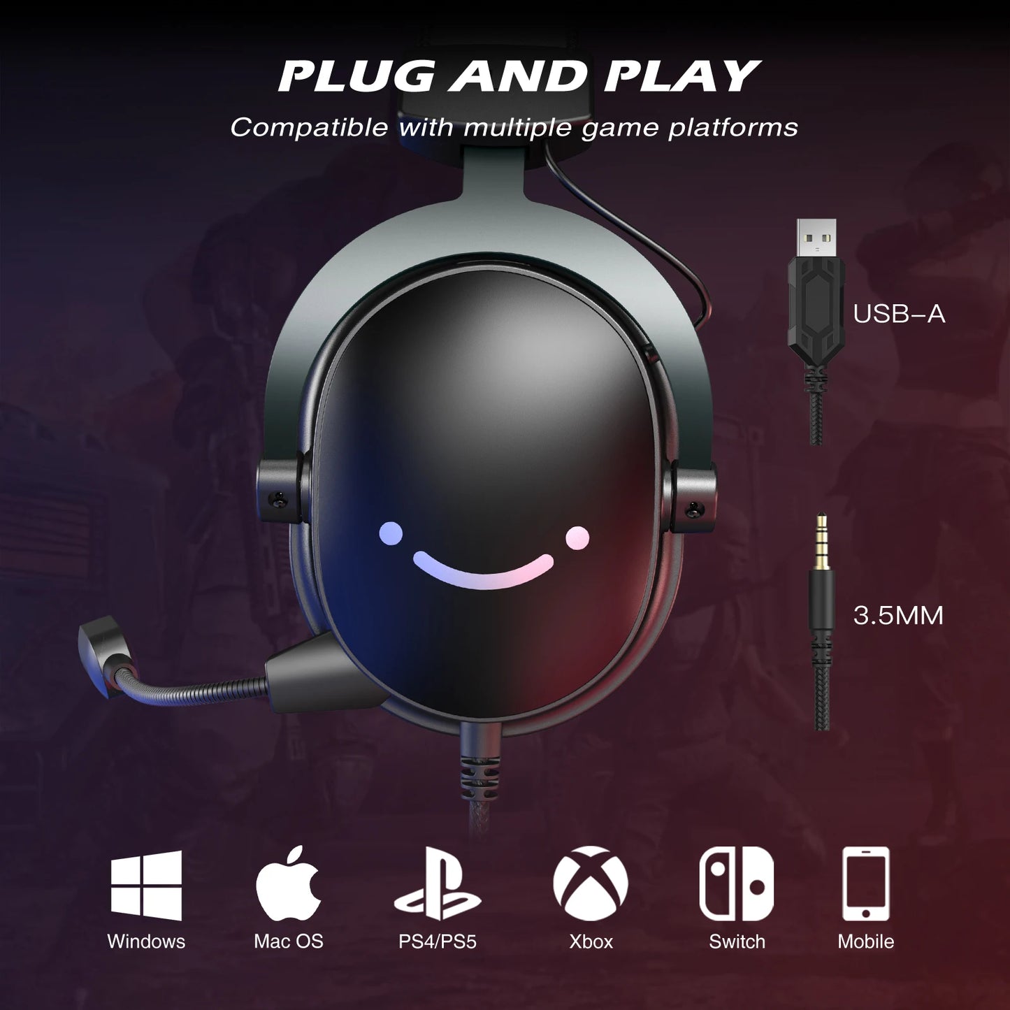 Immerse Yourself in Gaming with the FIFINE 7.1 Surround Sound Headset