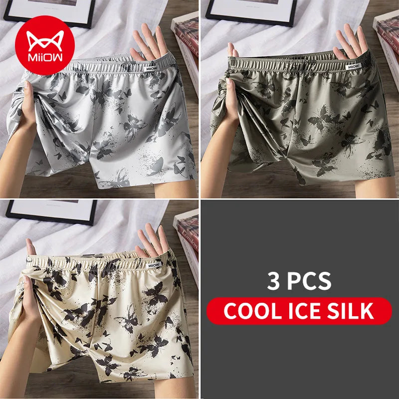 MiiOW Ice Silk Men's Underwear for Ultimate Breathability and Comfort - ShopHub