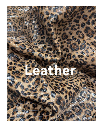 BAFELLI Leopard-Print Cow Leather Hobo Bag