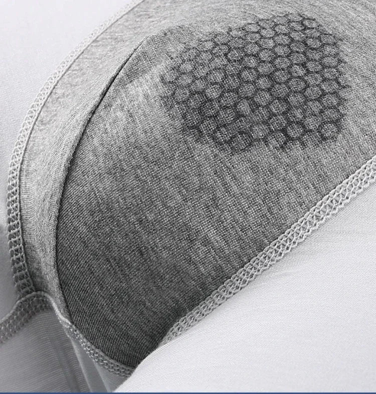 MiiOW 4Pcs Men's Breathable Cotton Underwear with Graphene Antibacterial Technology - Comfortable U Convex Bag Crotch Boxers - ShopHub