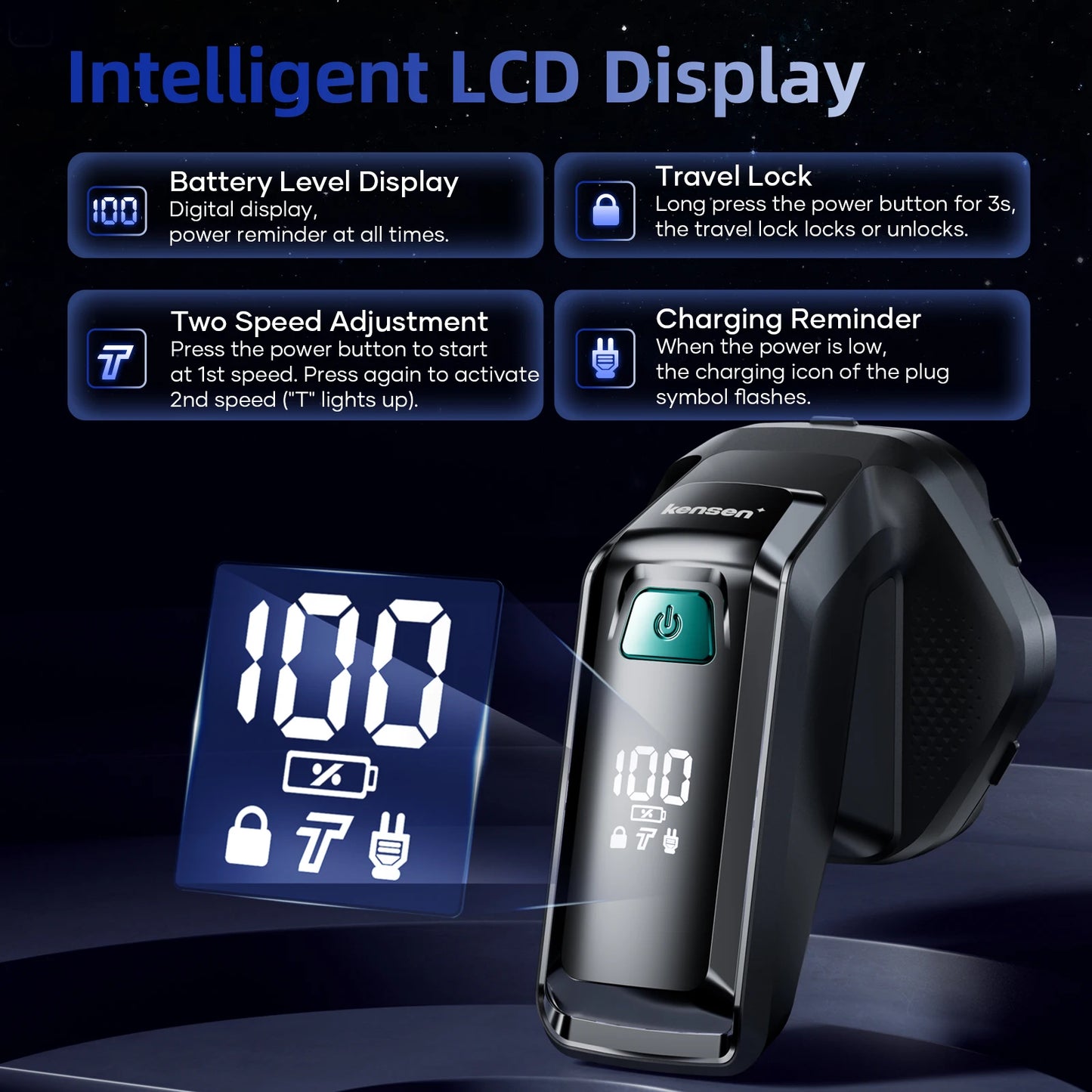 Kensen S32 Electric Head Shaver