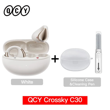 QCY Crossky C30 Wireless Earphones - Bluetooth 5.4 TWS Sports Earbuds with Dual-Connection and Waterproof Design - ShopHub