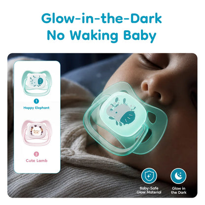 MAMIJOY Day & Night Pacifier Set