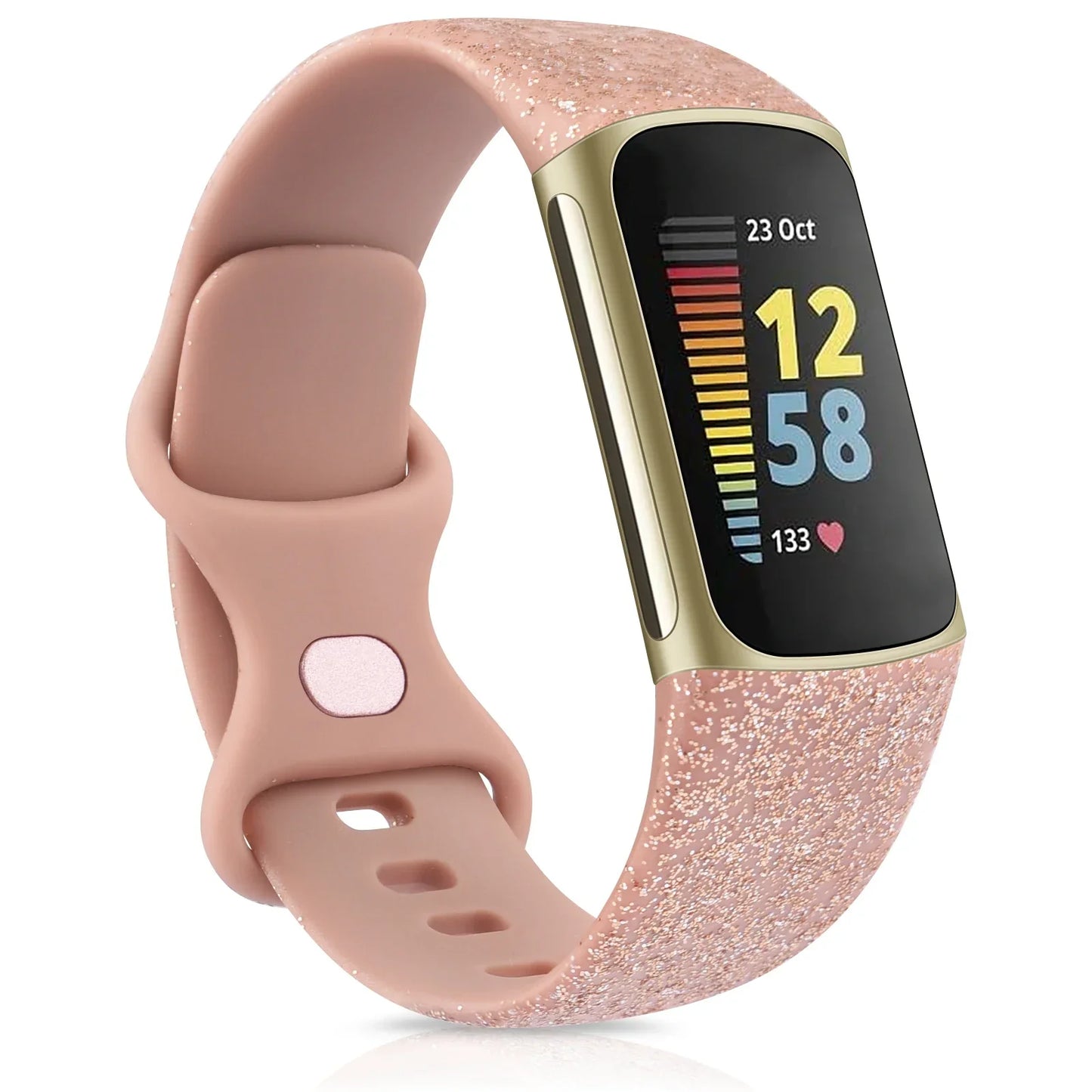 Silicone Sport Strap for the Fitbit Charge 5 Series (25 colours available) Habicare