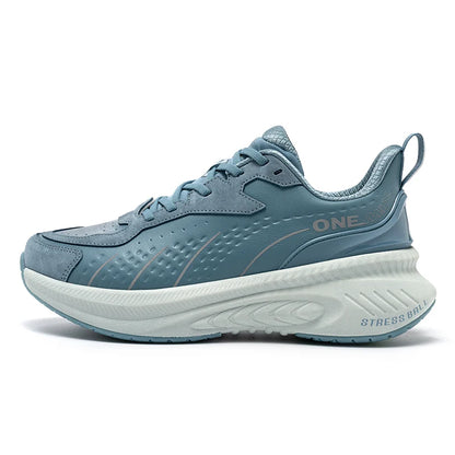 ONEMIX Black Leather Training Running Shoes
