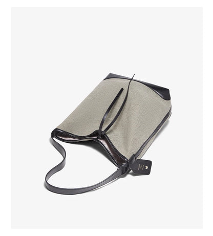 FOXER Fabric Tote Bag for Women's 2026 Spring Summer Versatile Large Capacity Female Shoulder Handbag Canvas Bag