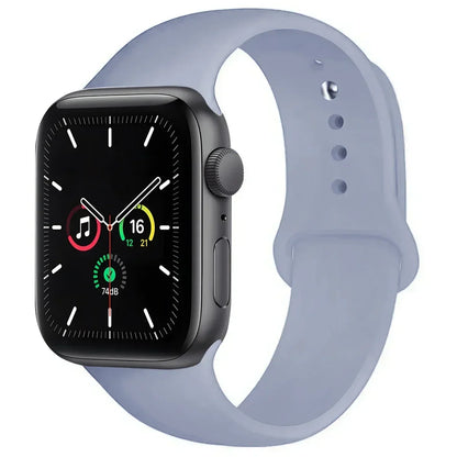 Silicone Sport Band for Apple Watch Series (42mm - 49mm)(available in 45 colours) Habicare