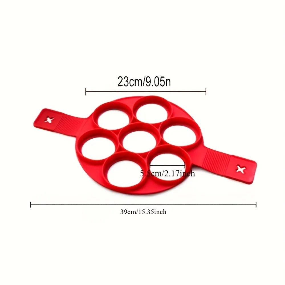 Silicone Pancake Egg Maker - Non-Stick Tool for Effortless Breakfasts - ShopHub
