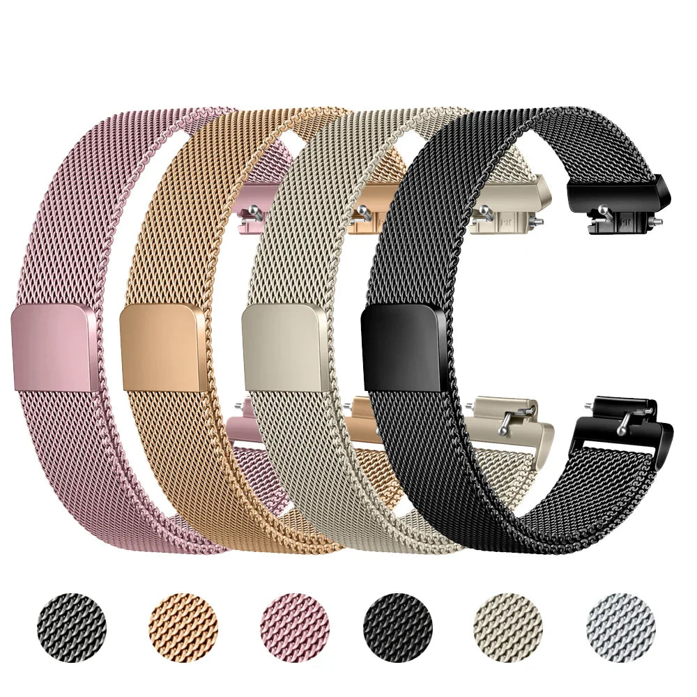 Metal Strap for the Fitbit Inspire/ACE 2/3 Series (available in 10 colours) Habicare
