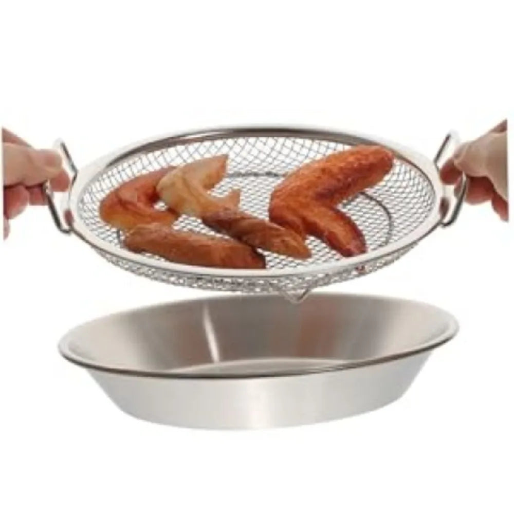 Heavy Duty Frying Rack with Tray - ShopHub