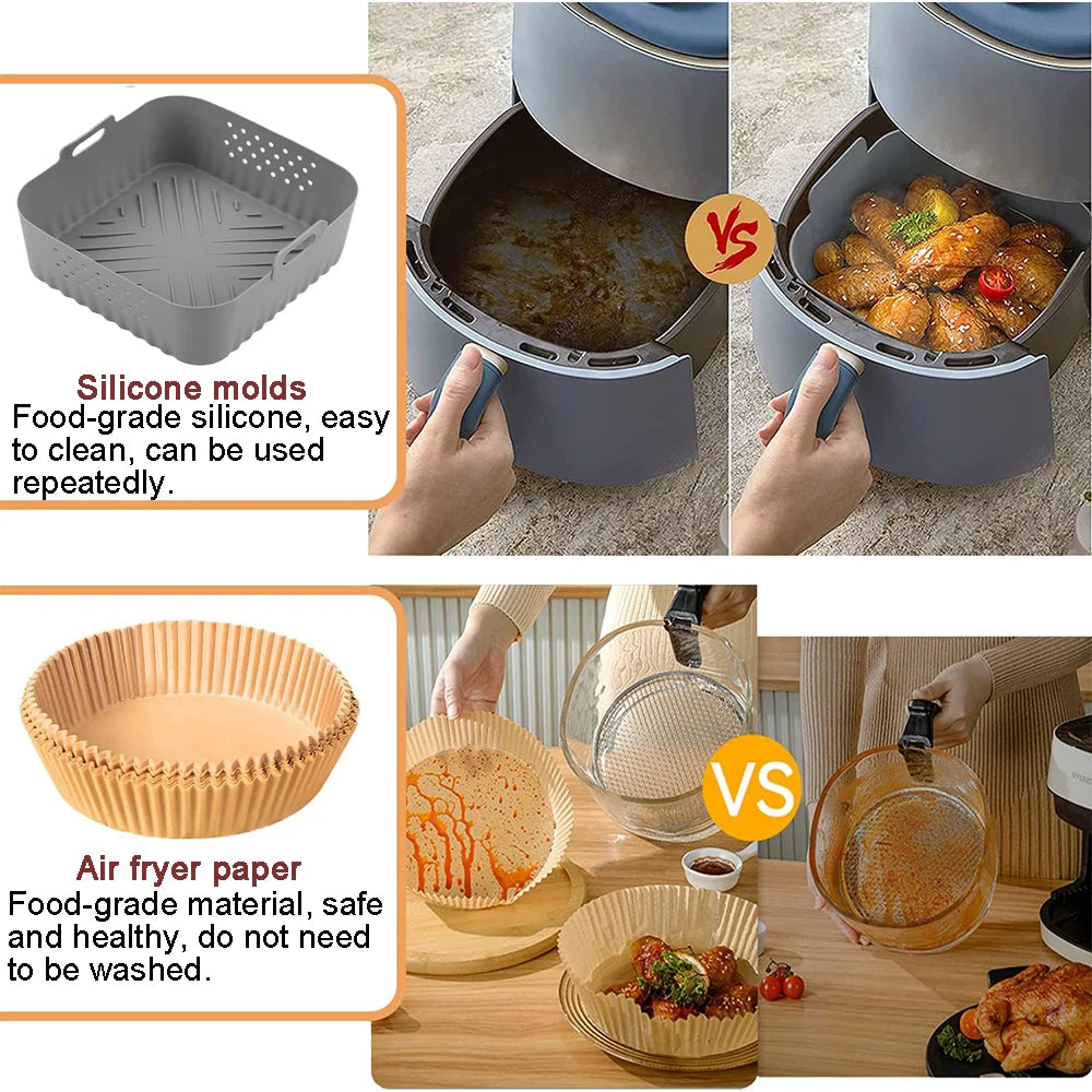 Complete 9–12 piece Air Fryer Accessory Set