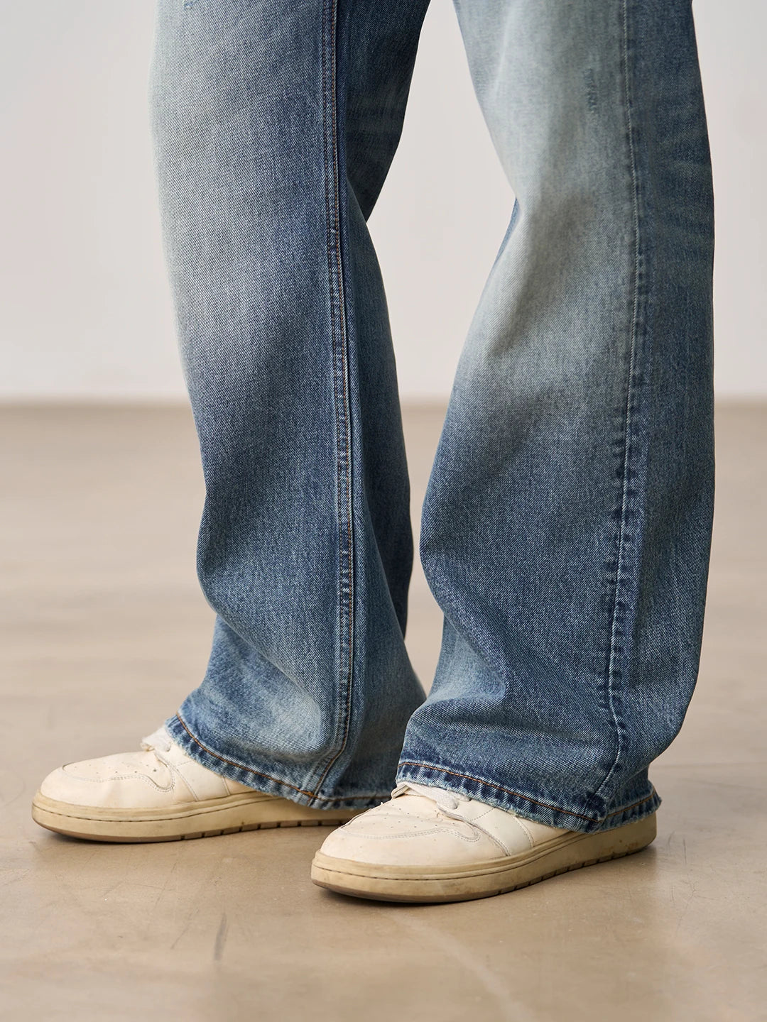 SIMWOOD 13.5oz Heavyweight Washed Retro Jeans