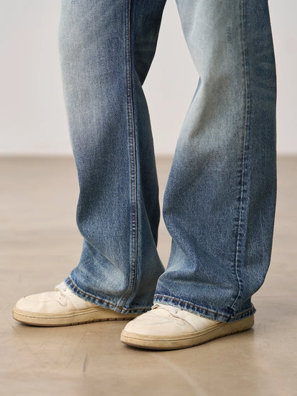 SIMWOOD 13.5oz Heavyweight Washed Retro Jeans