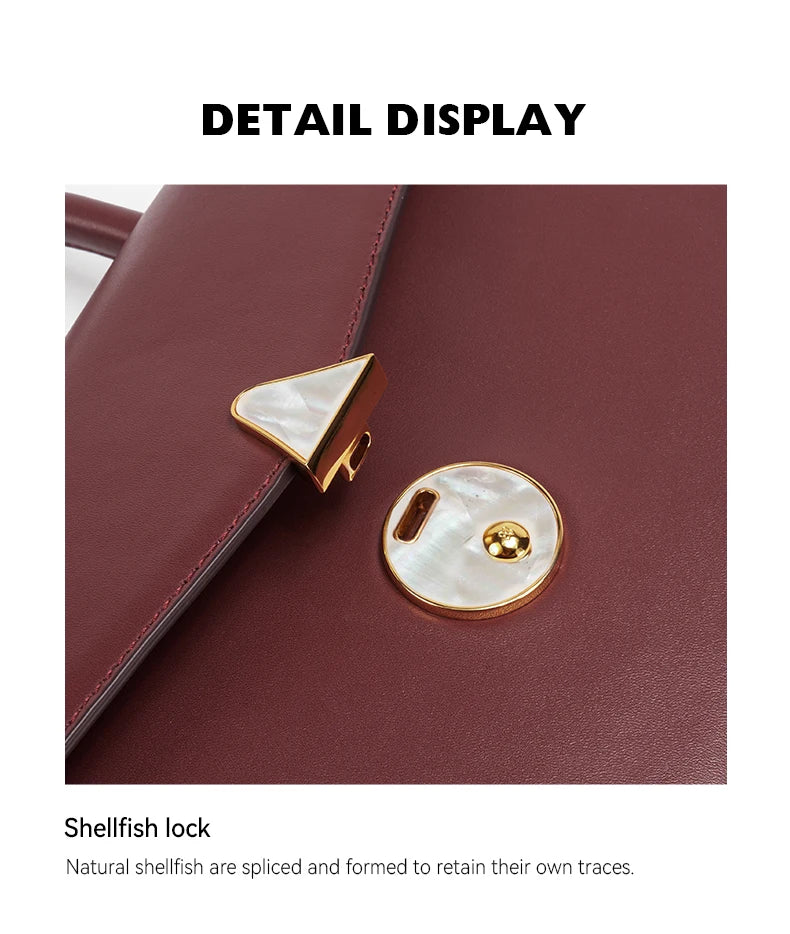 BAFELLI Large Genuine Leather Doctor Bag