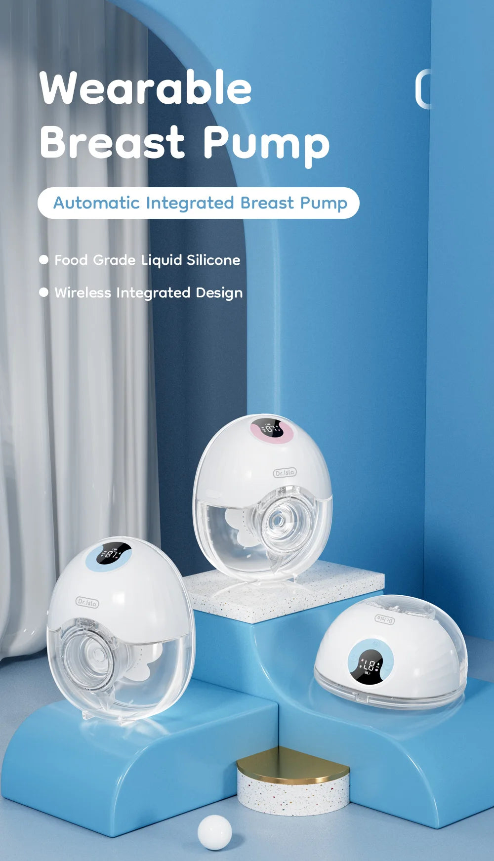 MAMIJOY EB46 Hands-free Wearable Breast Pump