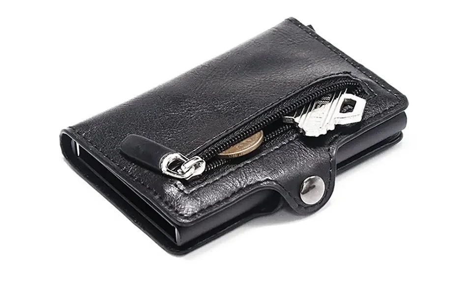 Anti Thief Rfid Credit Card Holder Wallet Men Women Smart Minimalist Wallets Slim Bank Cardholder Case Bag Purse Carteras Choice